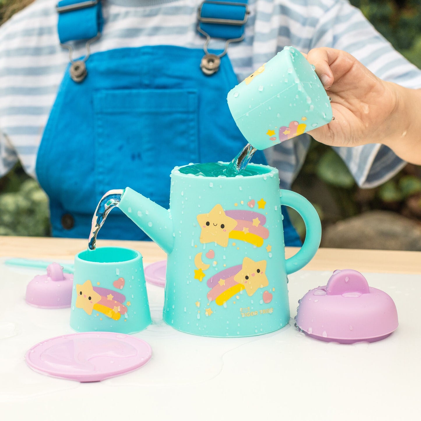 SILICONE TEA SET - STARLIGHT PARTY