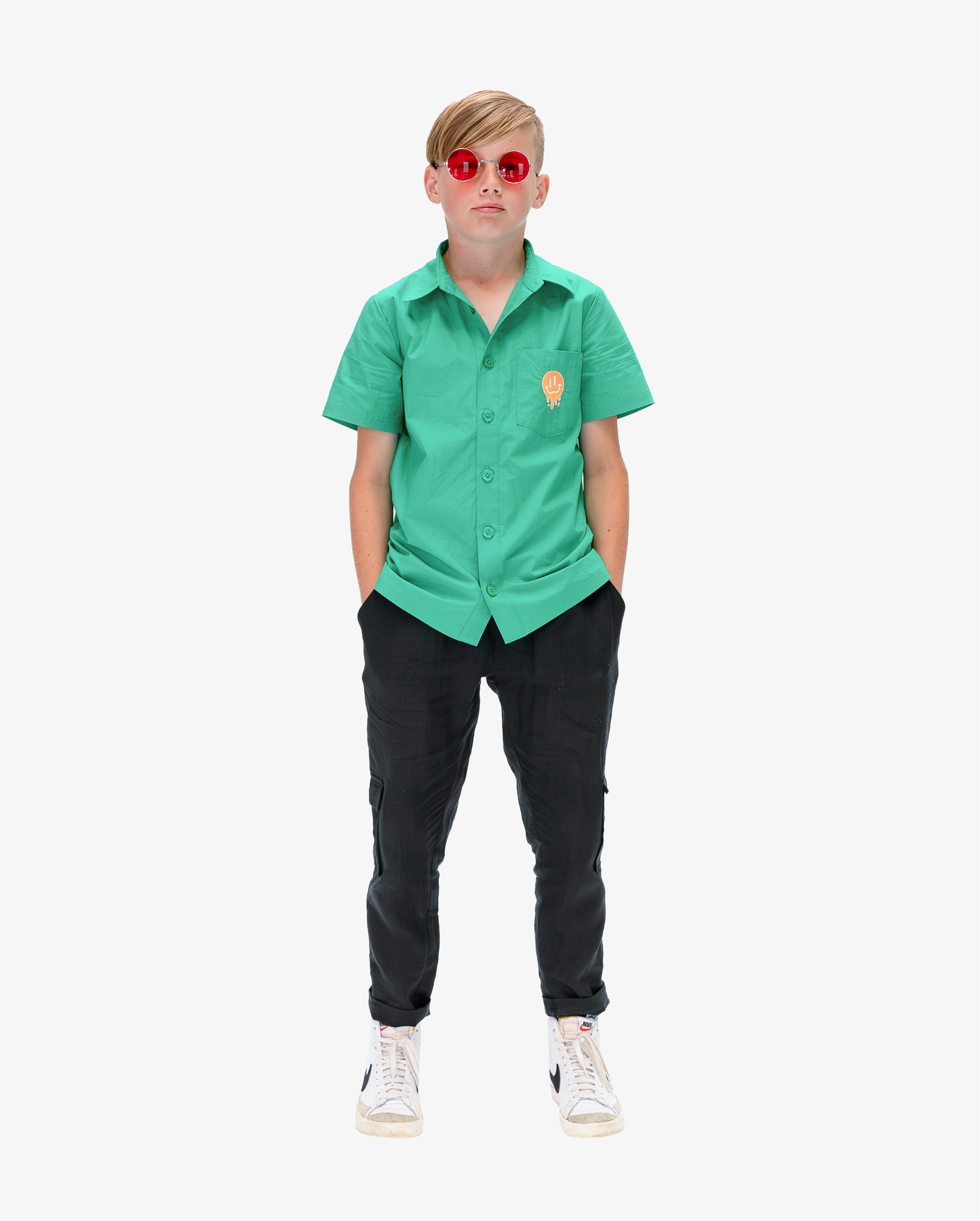 SMILES SHIRT - GREEN