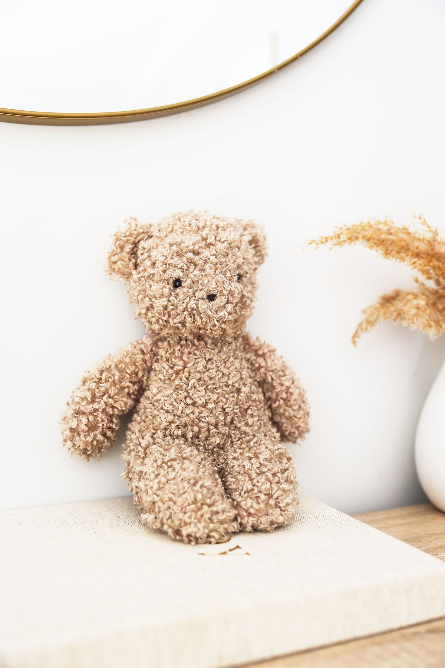 CHARLIE SHERPA BABY BEAR - OATMEAL