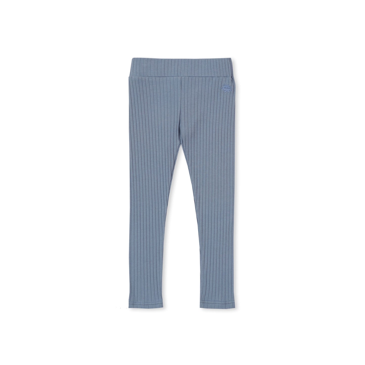 RIB LEGGING - CORNFLOWER