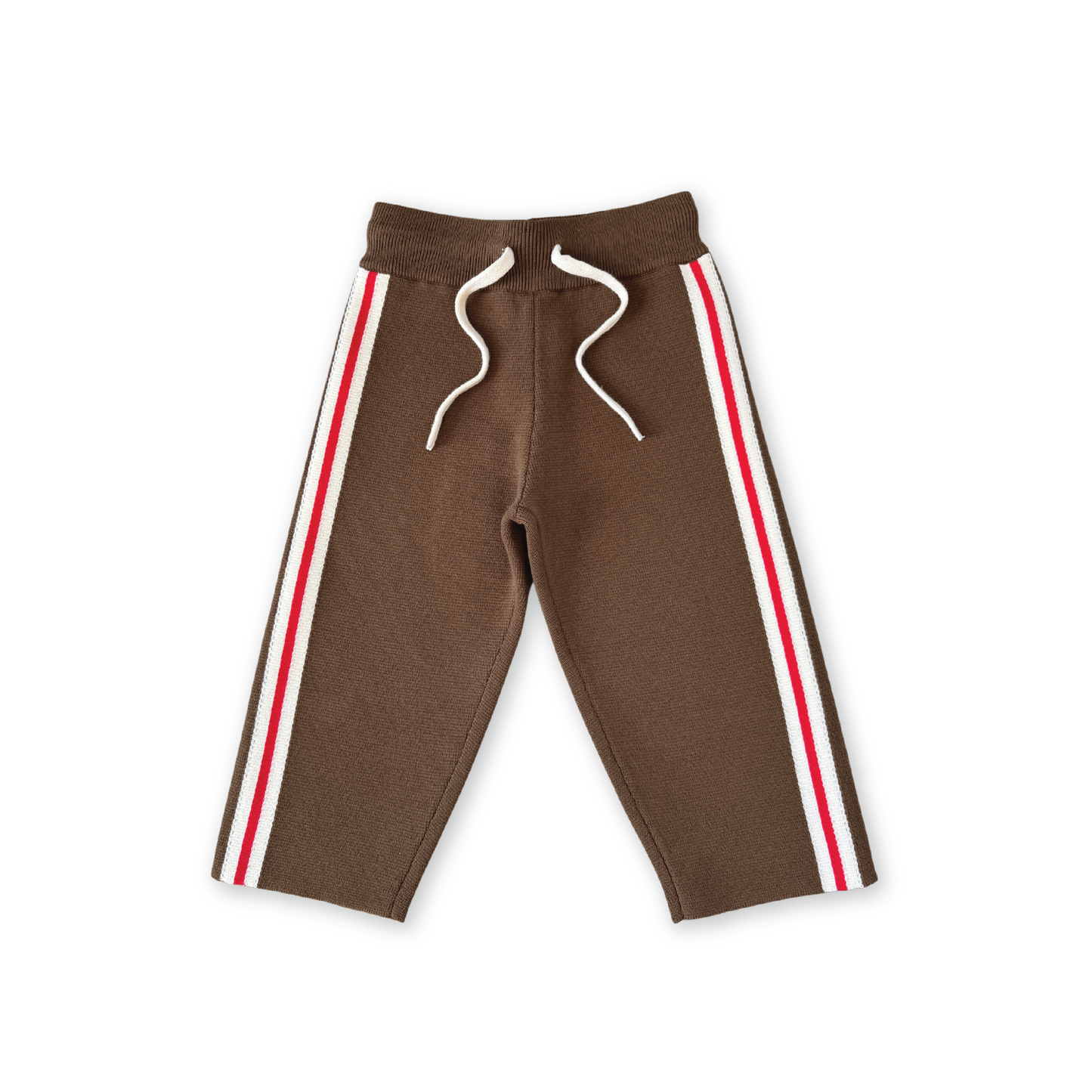 ORGANIC TAPE MILANO KNIT PANT - ESPRESSO