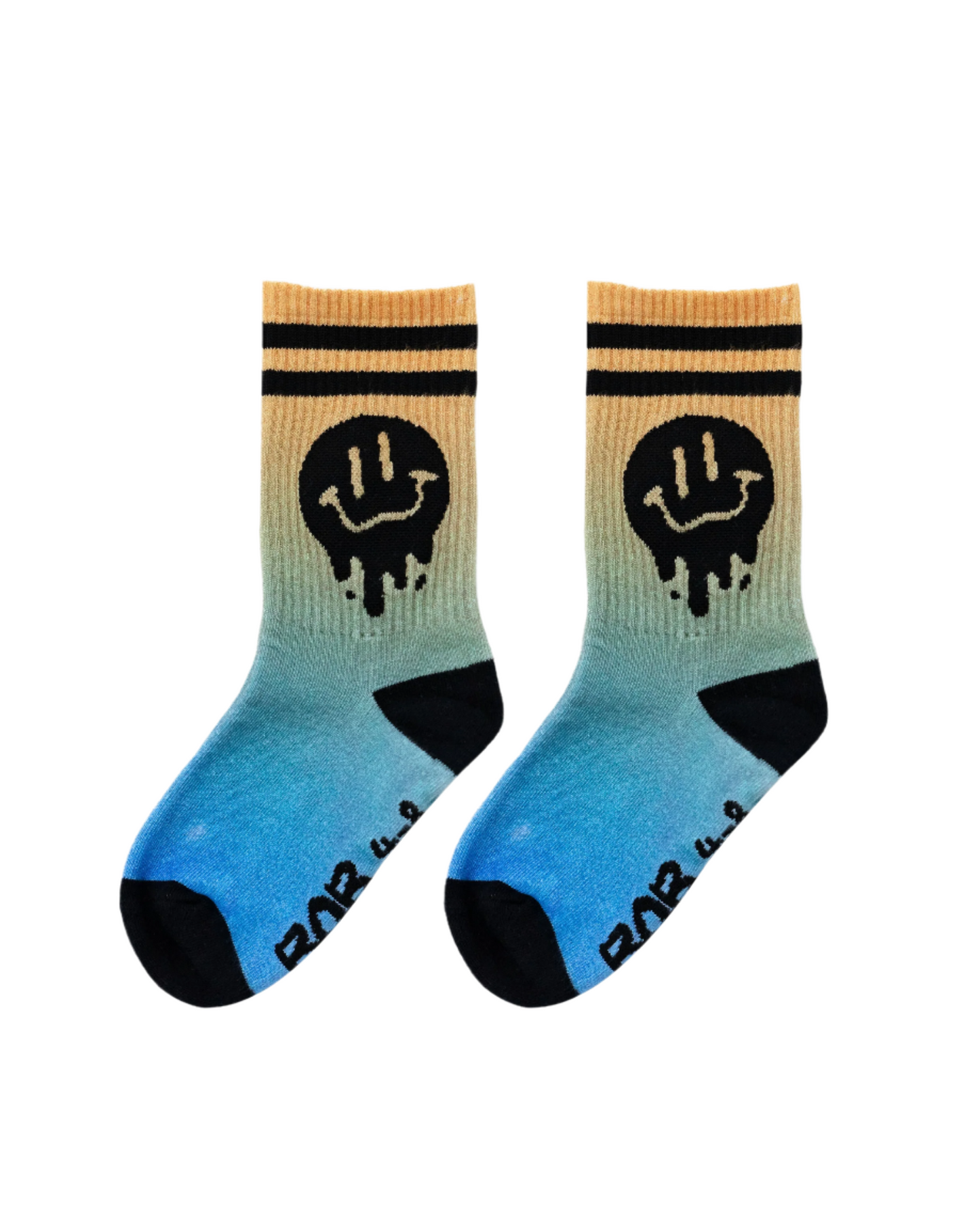 GRADIENT DRIPPIN IN SMILES SOCKS