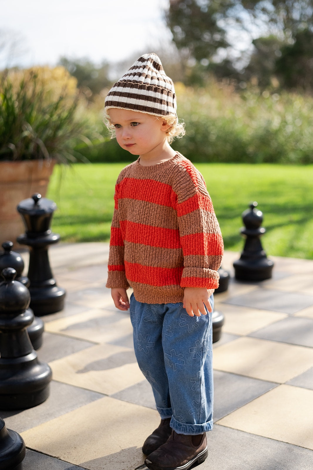 ORGANIC TEXTURED RIB PULLOVER - EARTH & SAUCE
