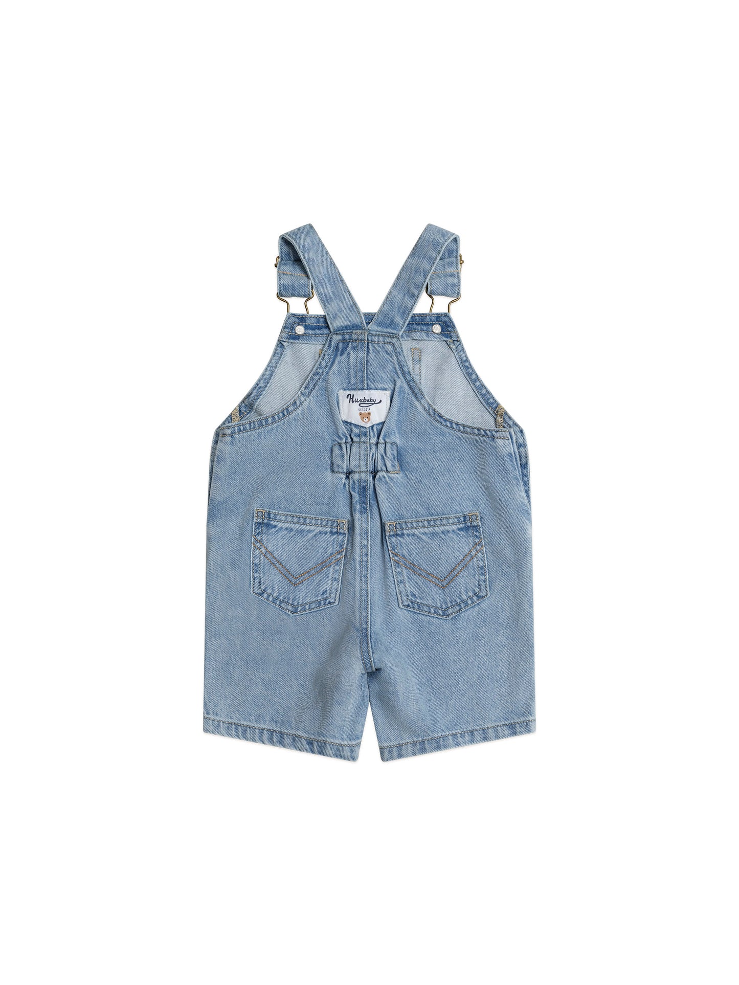 DREAMY DENIM SHORT OVERALLS