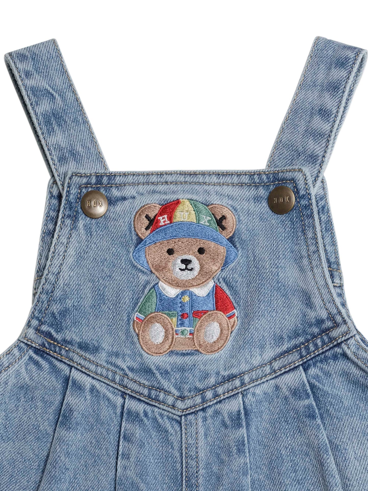 DREAMY DENIM HUXBEAR OVERALLS