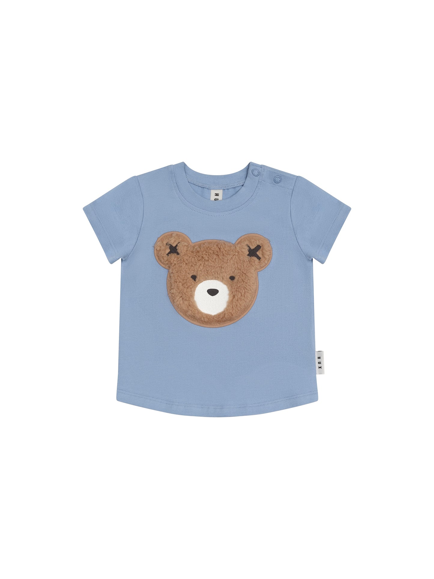 FURRY HUX T-SHIRT CORNFLOWER - CORNFLOWER