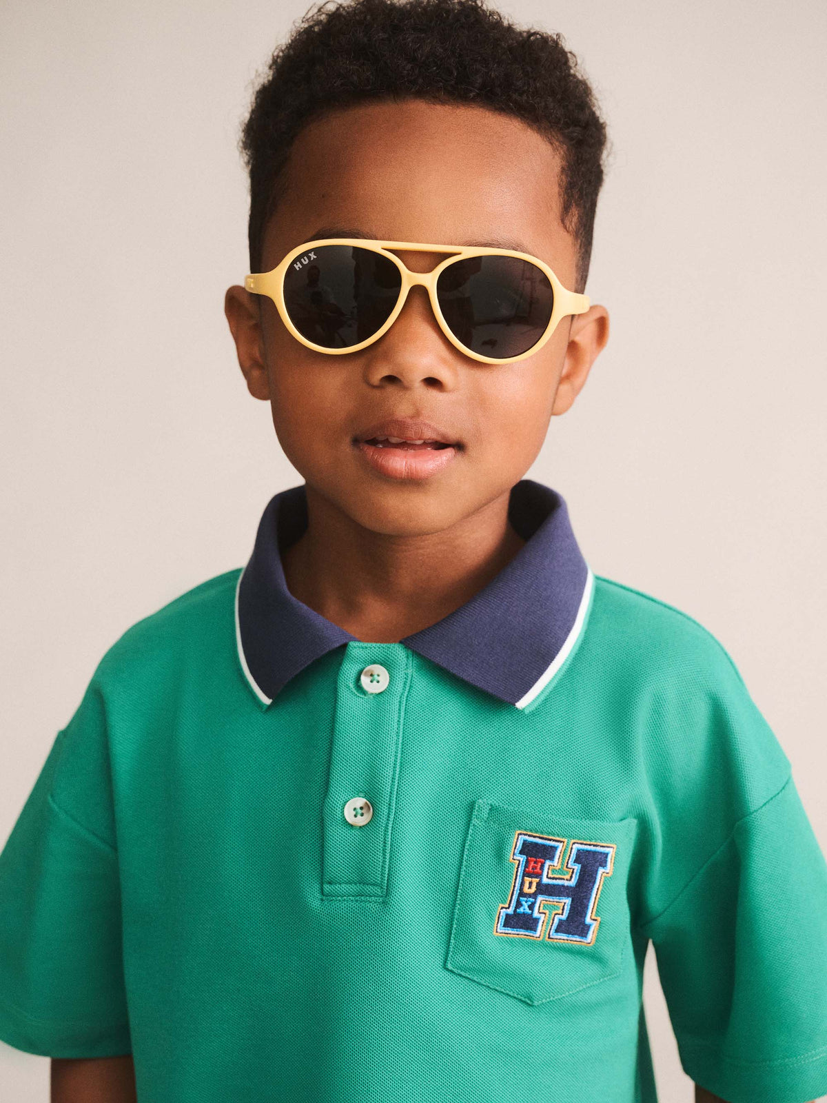 COLLEGIATE PIQUE POLO - VINTAGE GREEN