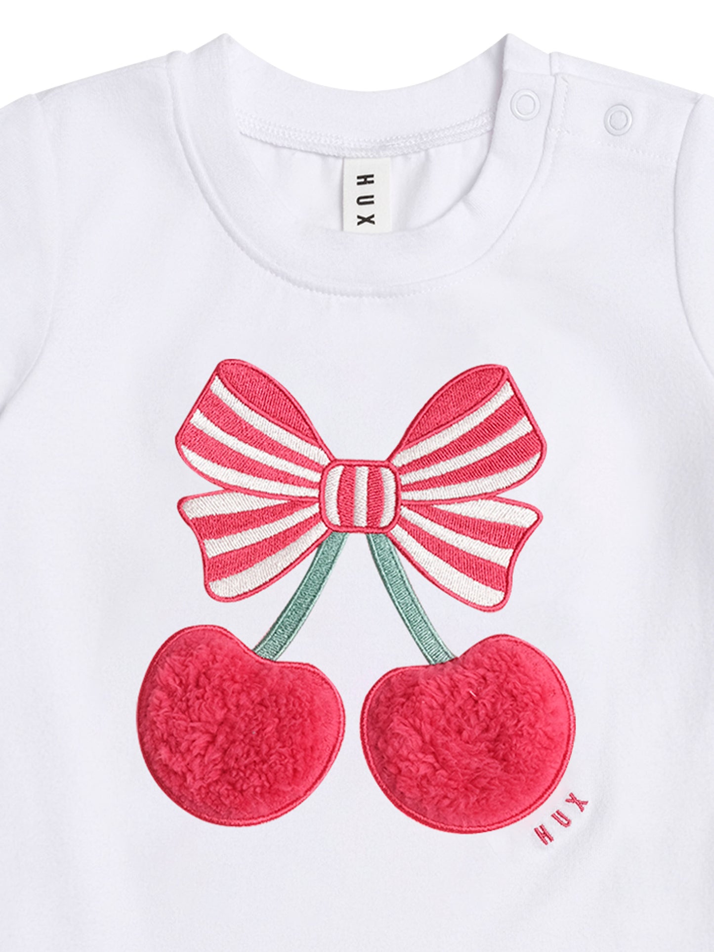 CHERRY PIE TEE- WHITE