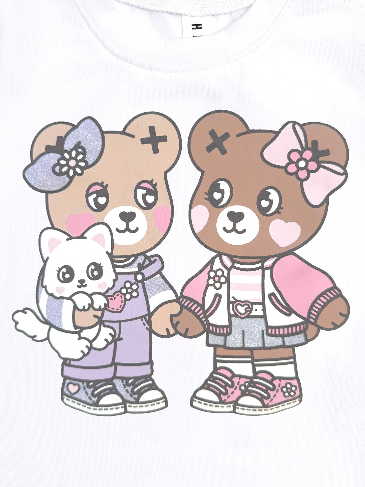 FUREVER FRIENDS T-SHIRT - WHITE