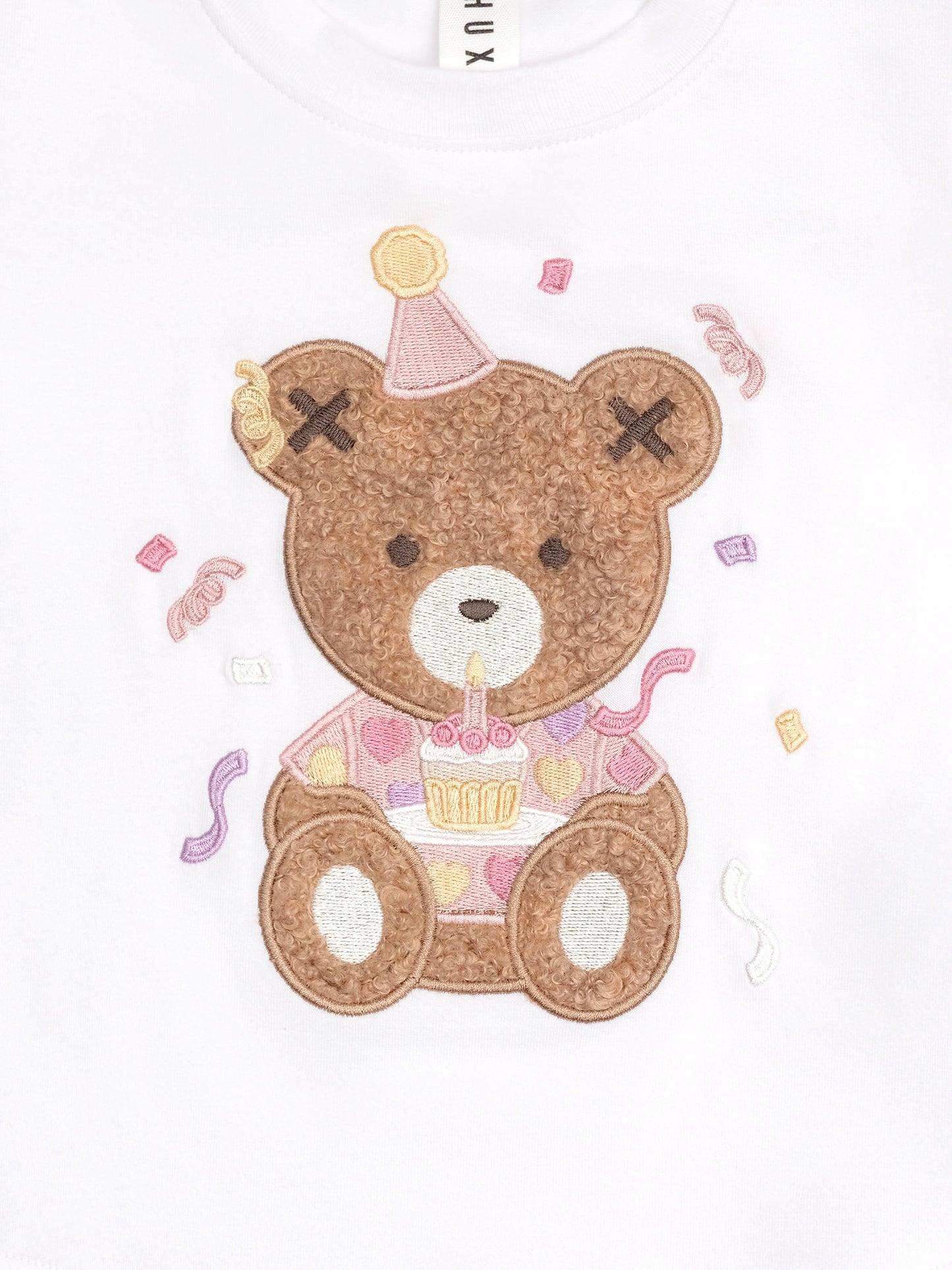 PARTY HUXGIRL T-SHIRT - WHITE