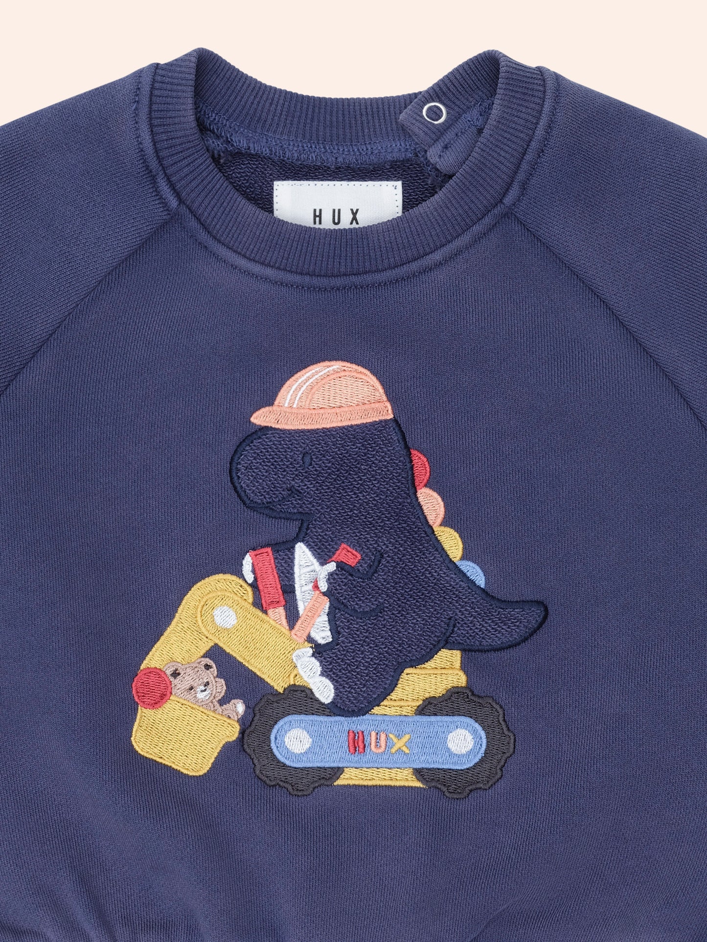 TRADIE DINO SWEATSHIRT - WASHED NAVY