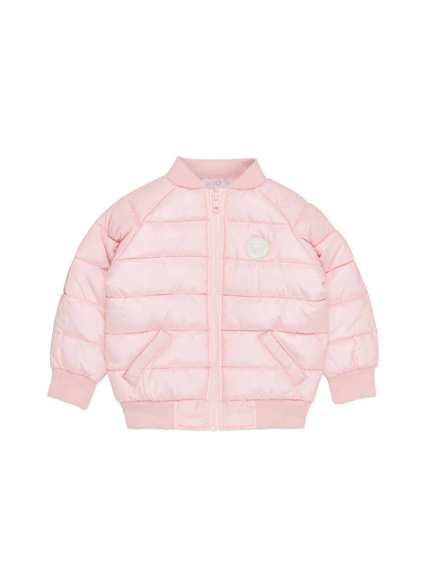 RAINBOW REVERSIBLE BOMBER - ROSEBUD