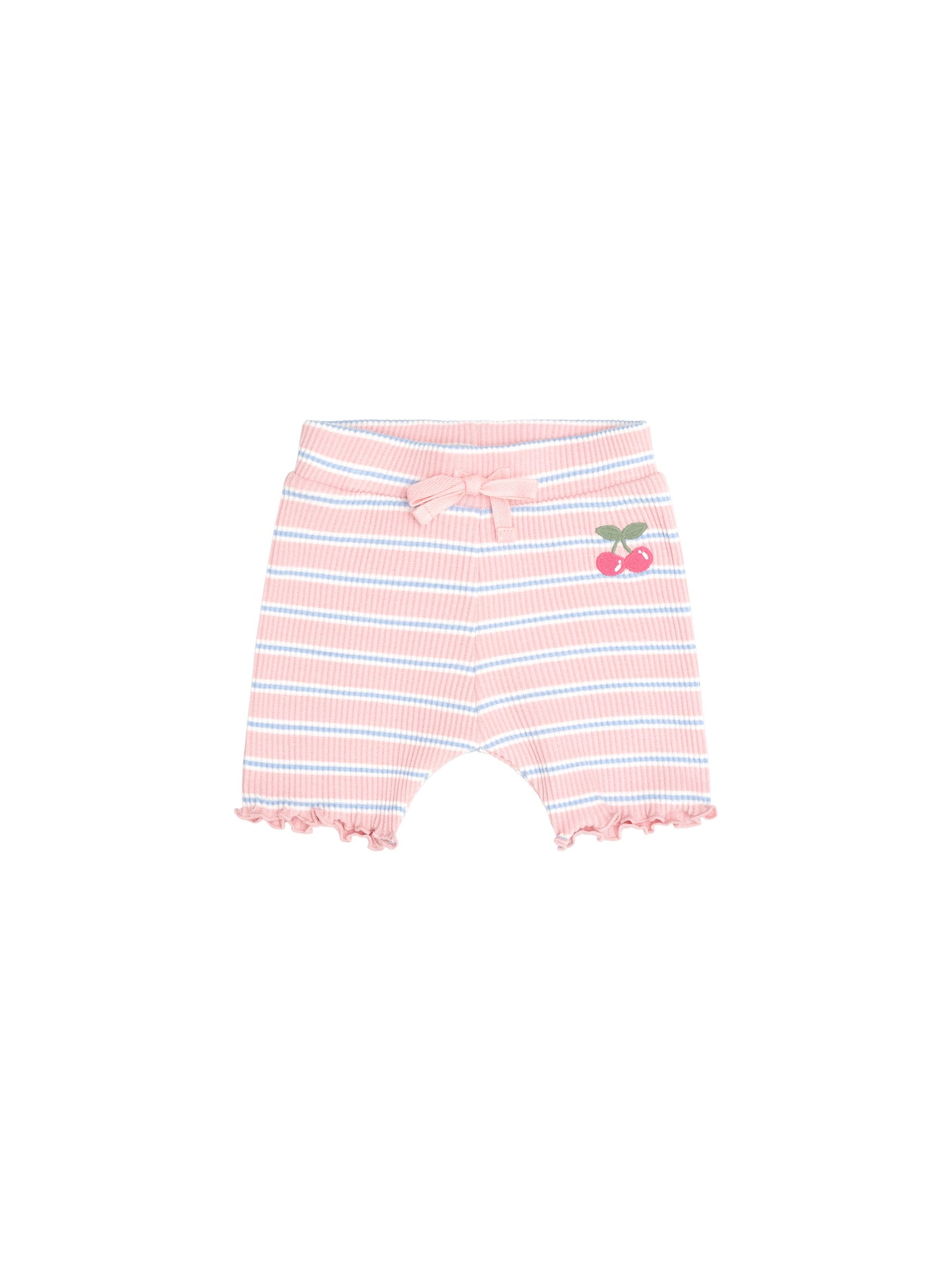 CANDY STRIPE RIB SHORT - CANDY STRIPE