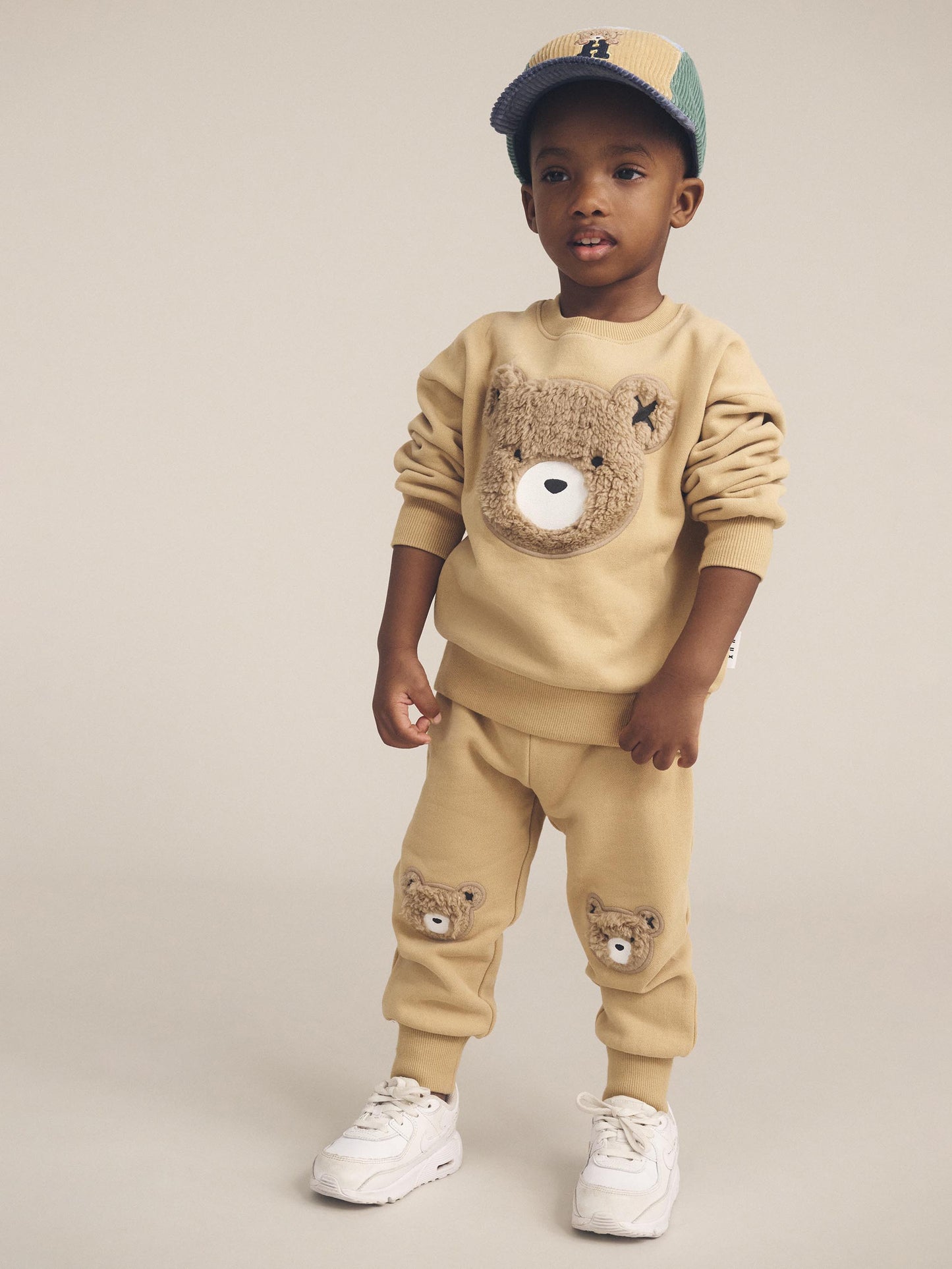 FURRY HUXBEAR SWEATSHIRT - HONEY
