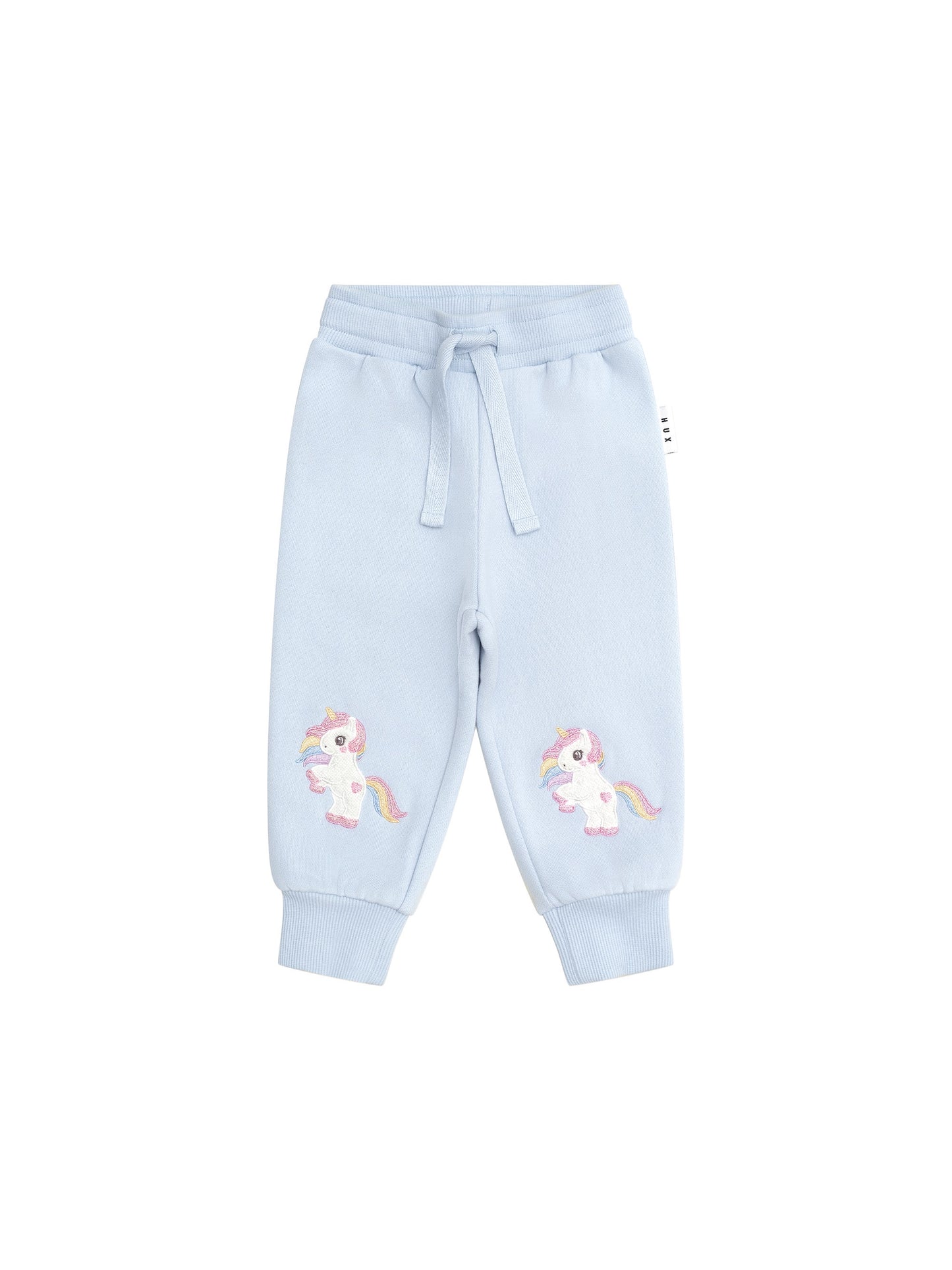 RAINBOW UNICORN TRACK PANT- ICE WATER