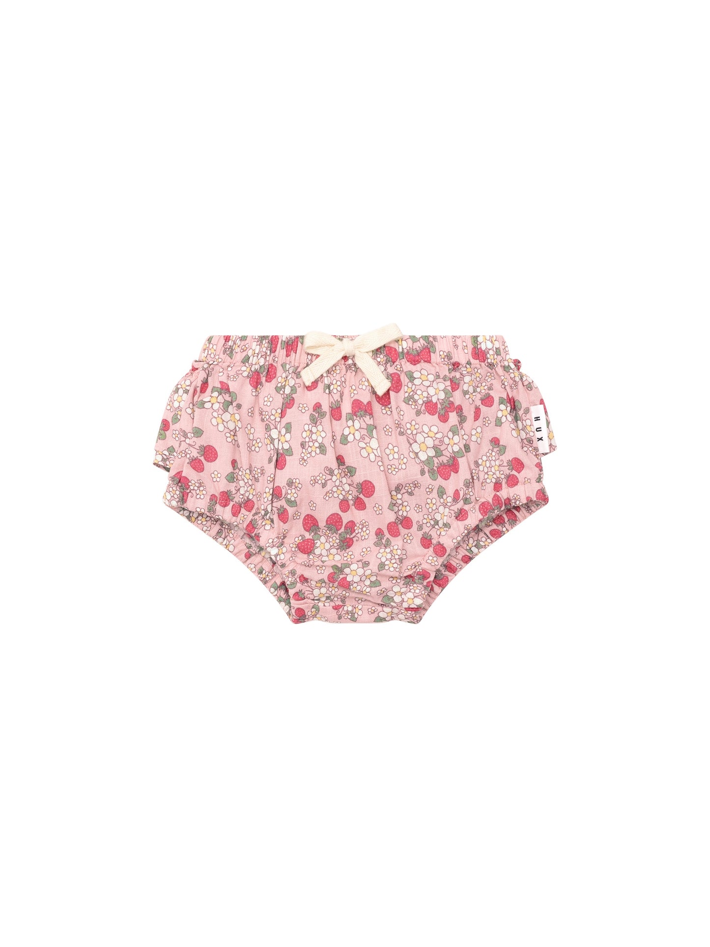 VINTAGE STRAWBERRY FRILL BLOOMER - BLUSH