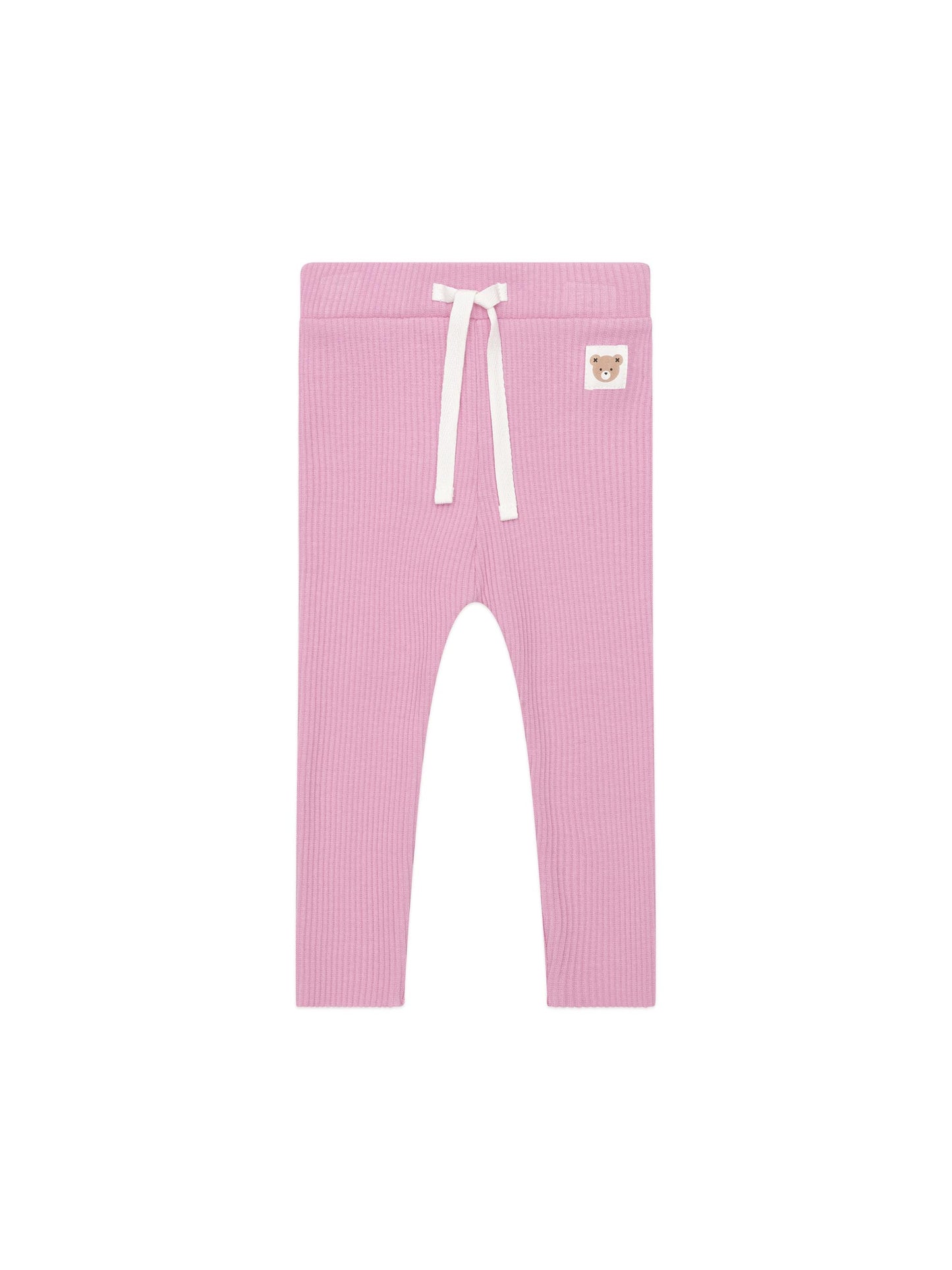 RIB LEGGING - PEONY