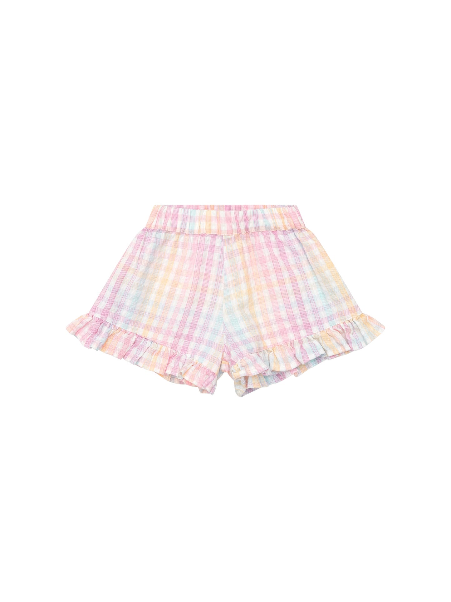RAINBOW CHECK SKORT