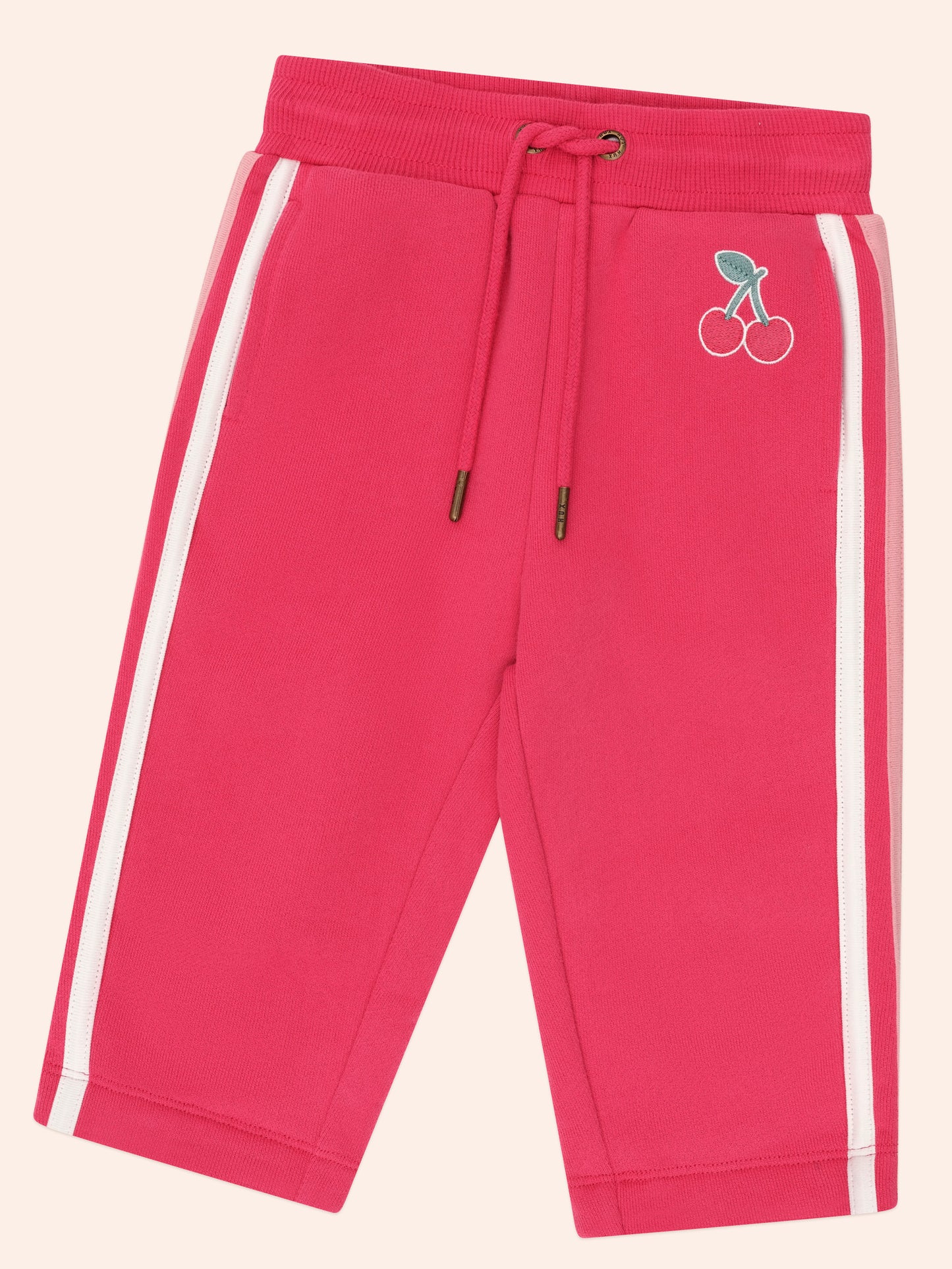 CHERRY RACER STRIPE TRACKPANT