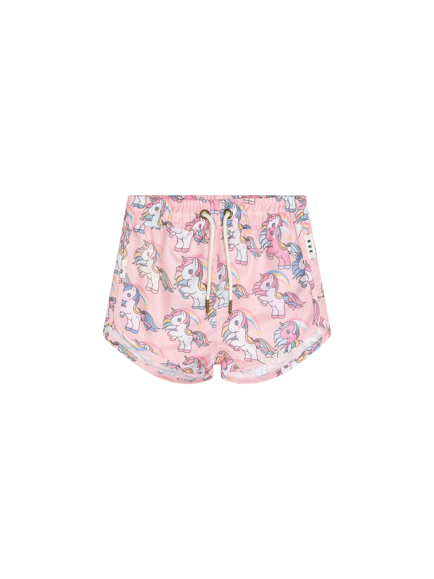 RAINBOW UNICORN SWIM SHORT - CANDY