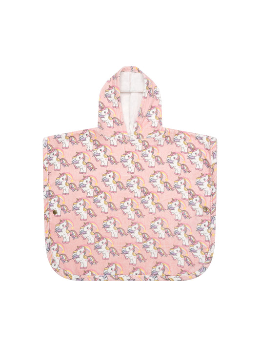 RAINBOW UNICORN SWIM PONCHO - CANDY