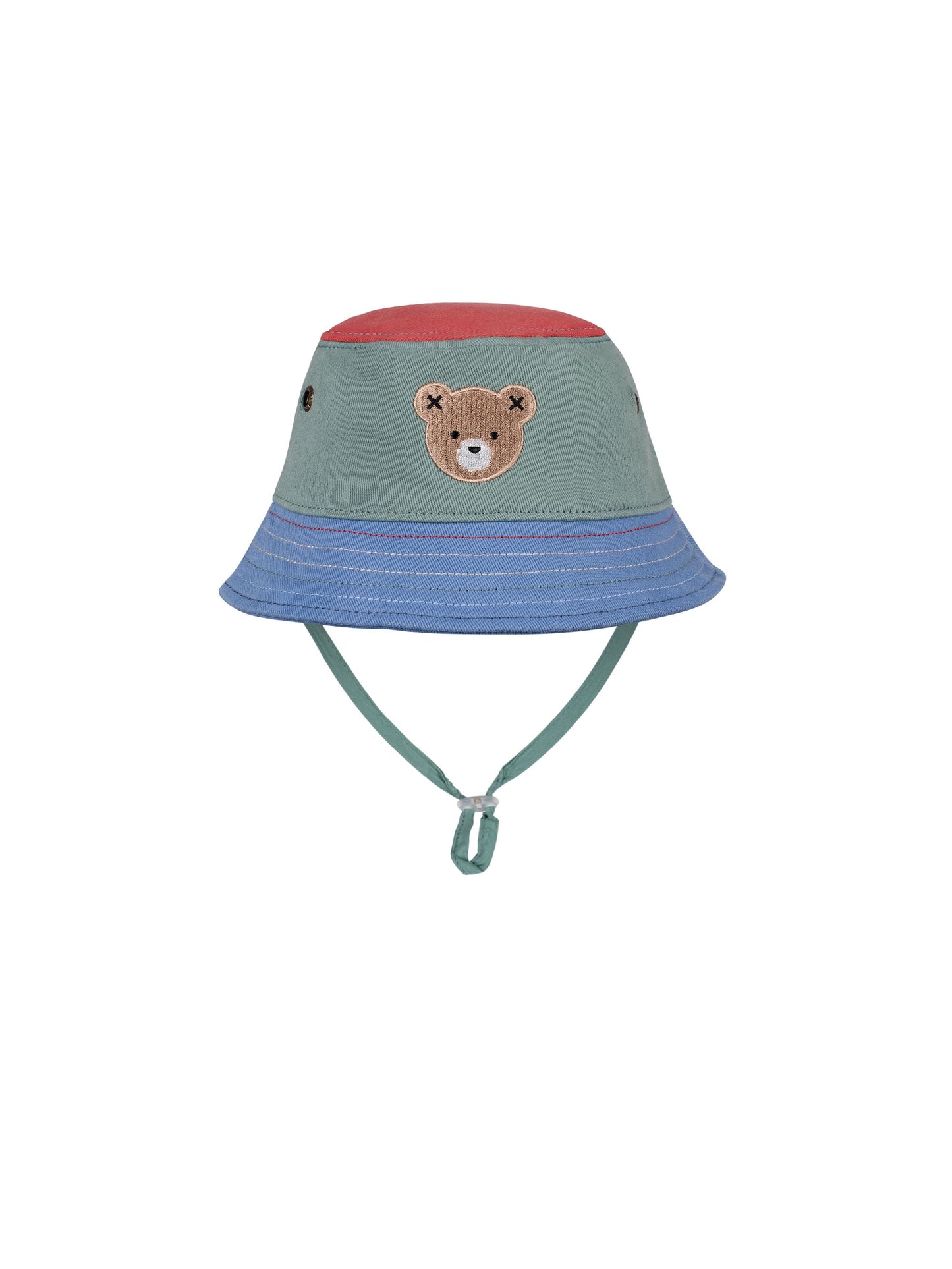 HUXBEAR BUCKET DENIM HAT - MULTICOLOUR