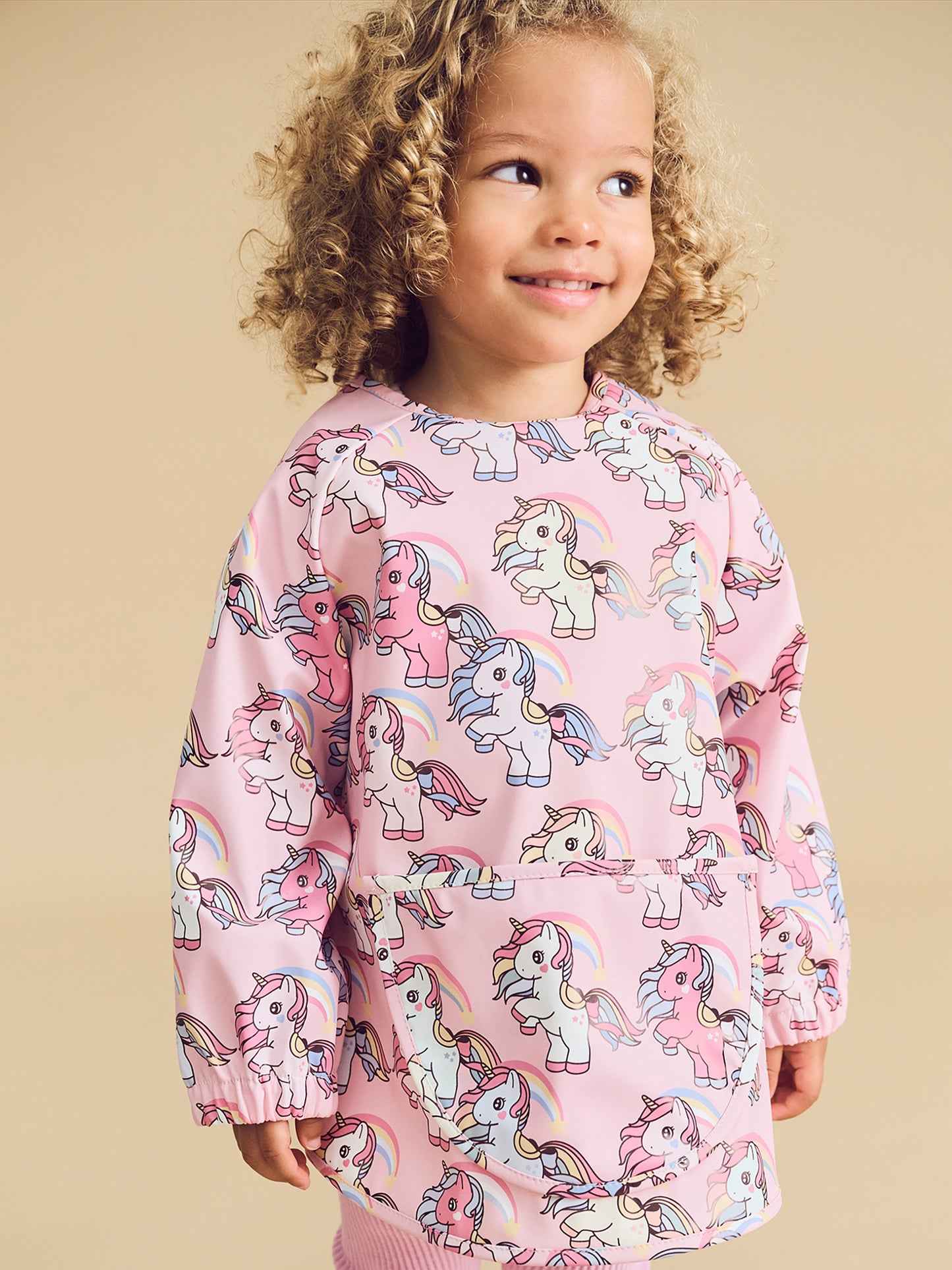 RAINBOW UNICORN SMOCK - CANDY