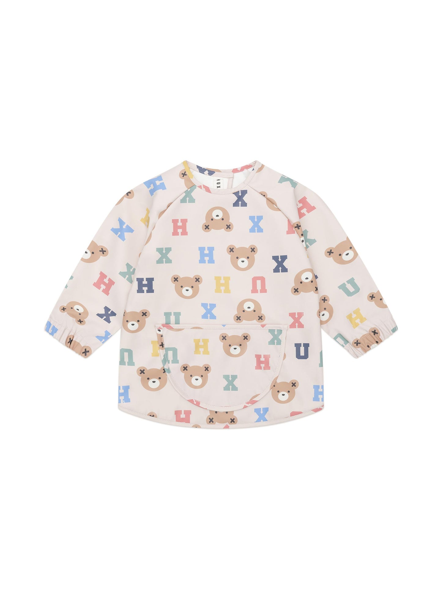 HUX ALPHABET MESSY SMOCK - MULTI