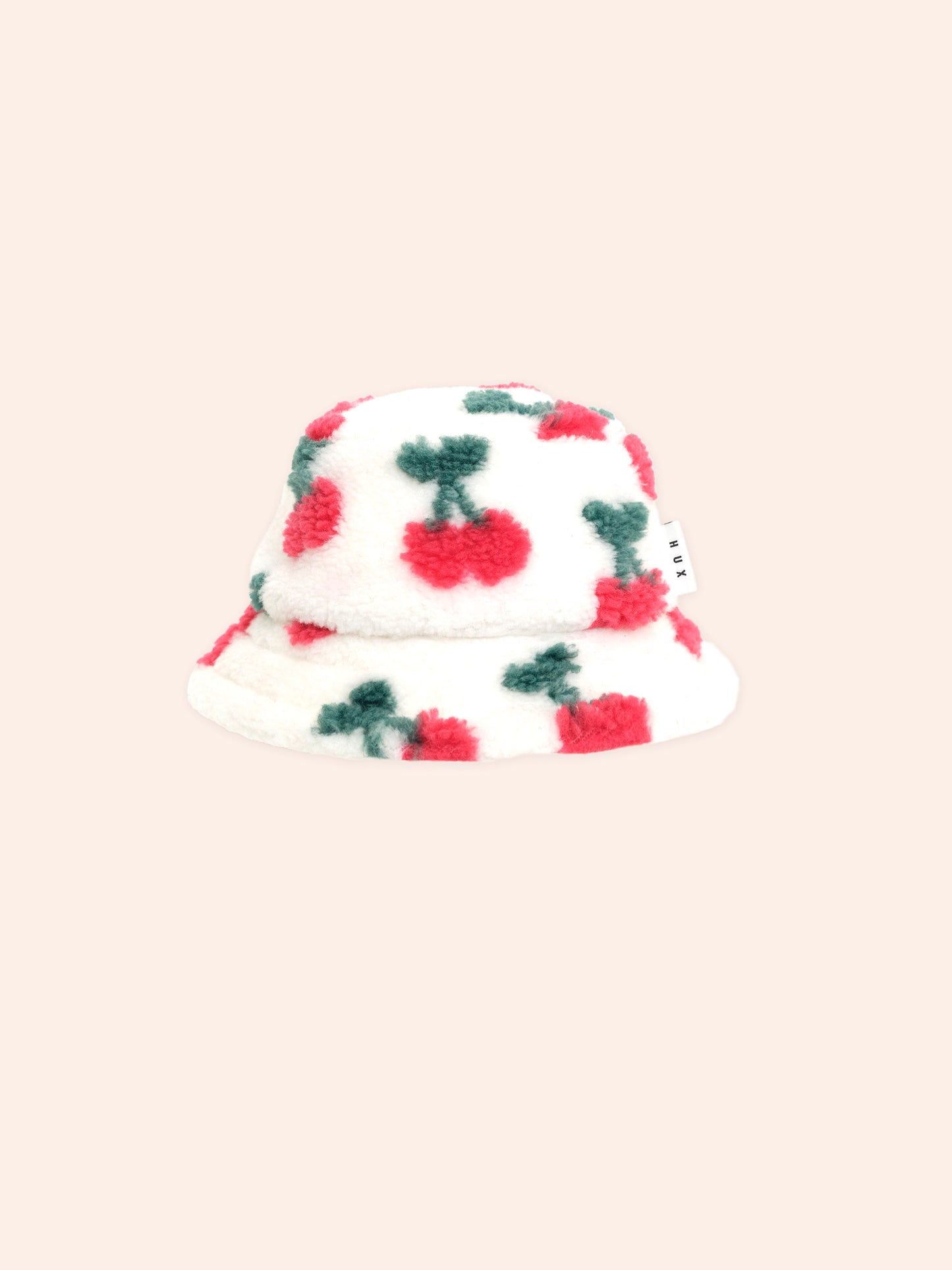 VERY CHERRY SHERPA BUCKET HAT