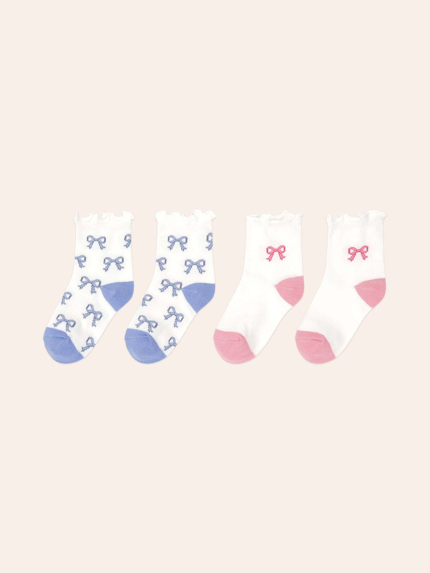 2PK FRILL SOCK - MULTI