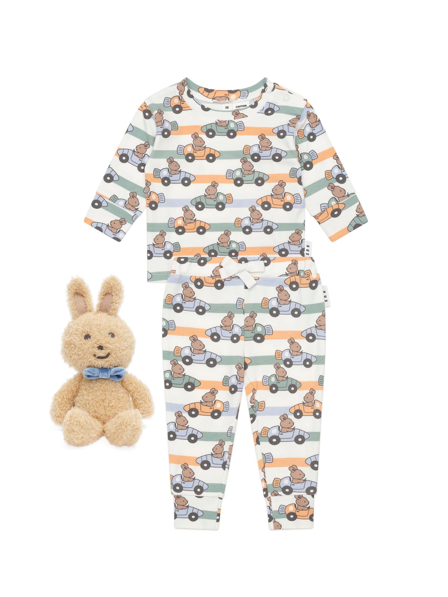 CARROT CAR SLEEP SET & FRIEND - ALMOND MILK