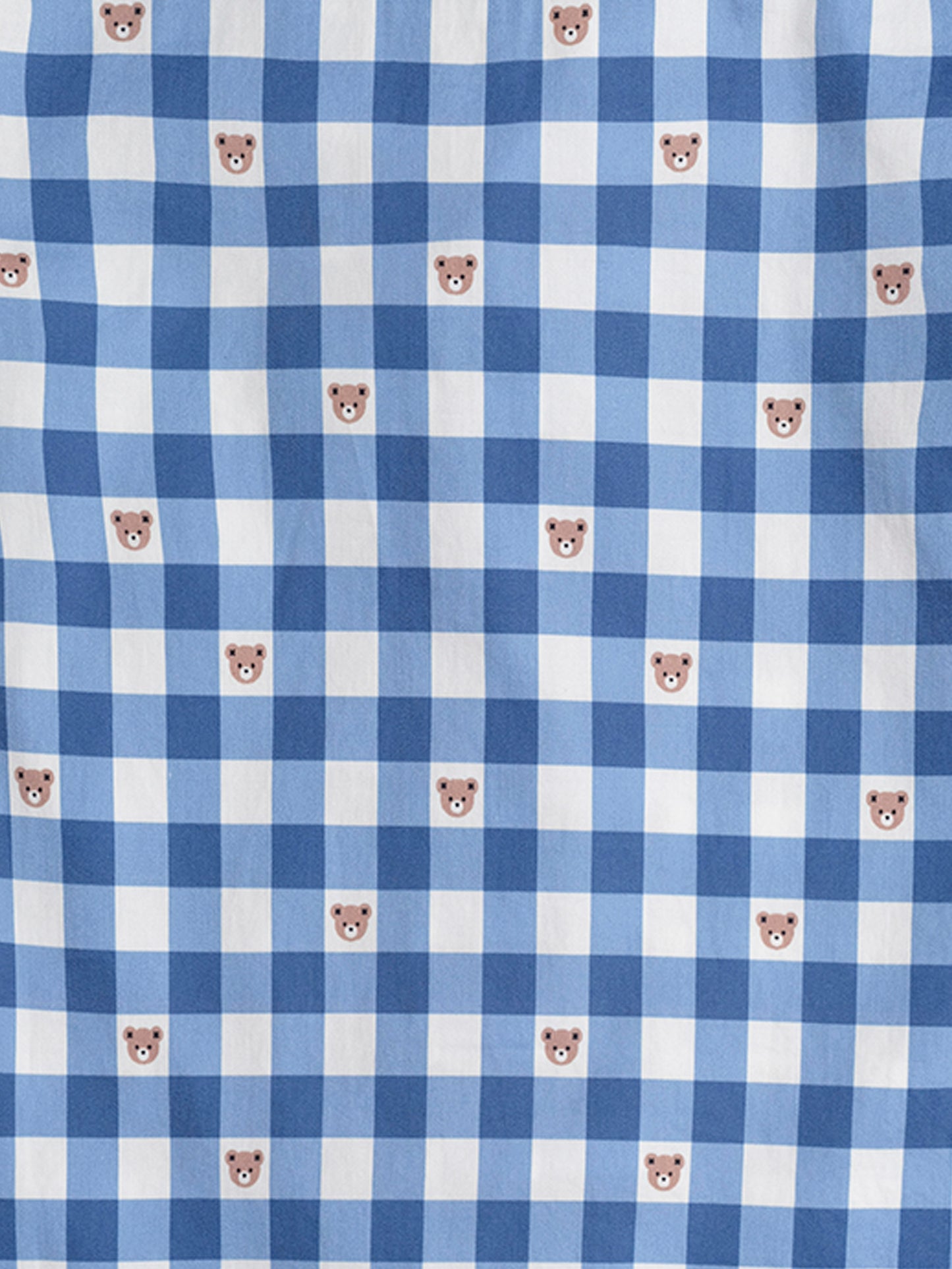 HUXBEAR CHECK PJS - FRENCH NAVY