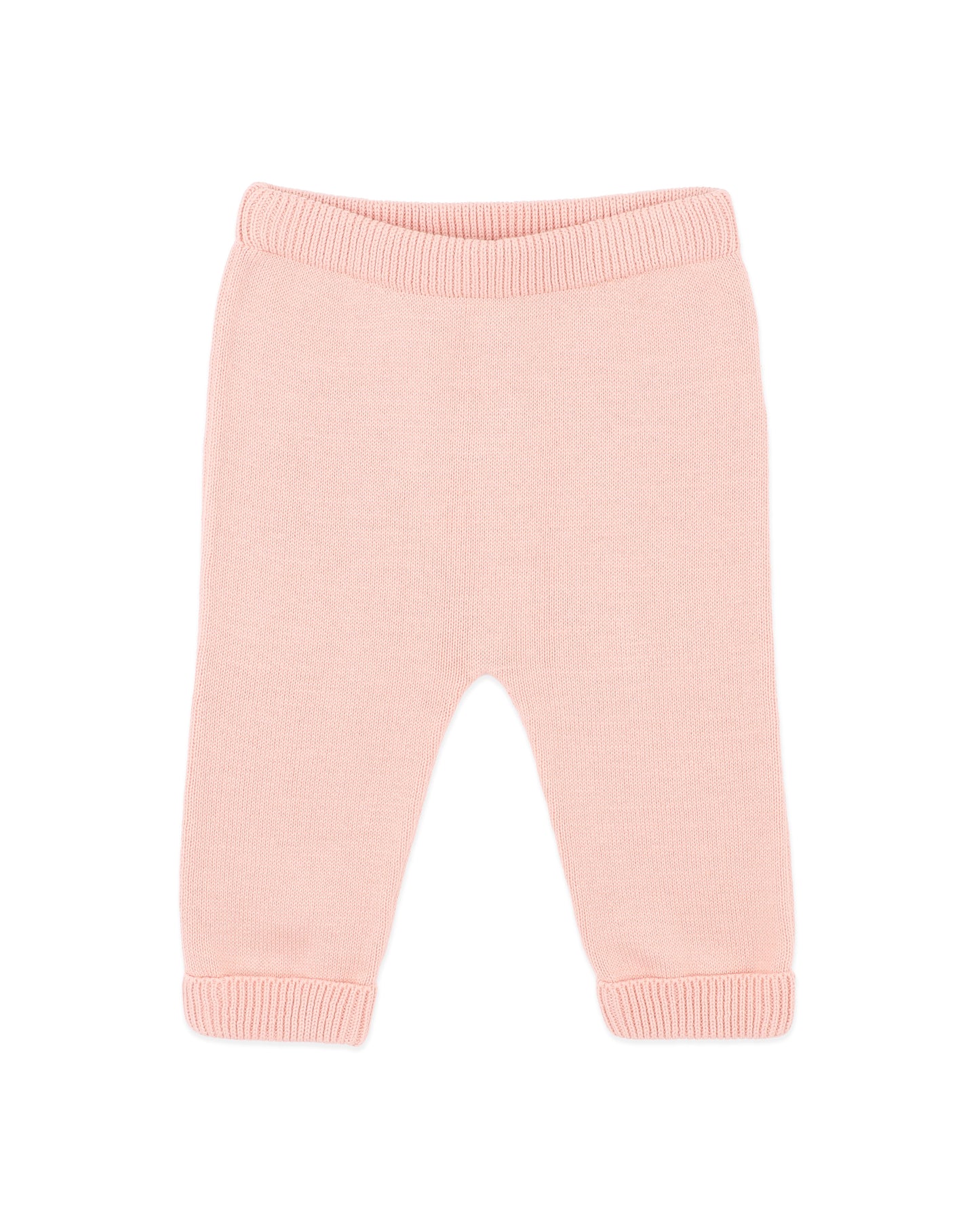GEMMA ORGANIC KNITTED LEGGINGS - VINTAGE ROSE
