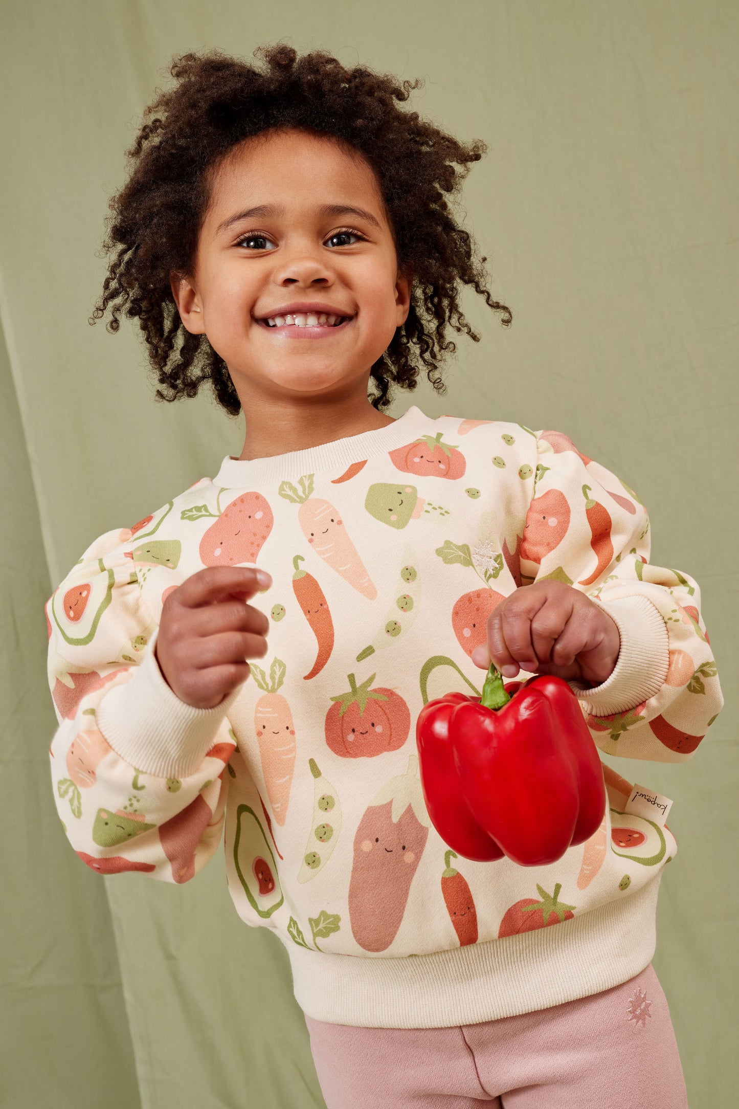 PUFF SWEATER - VEGGIE CREW