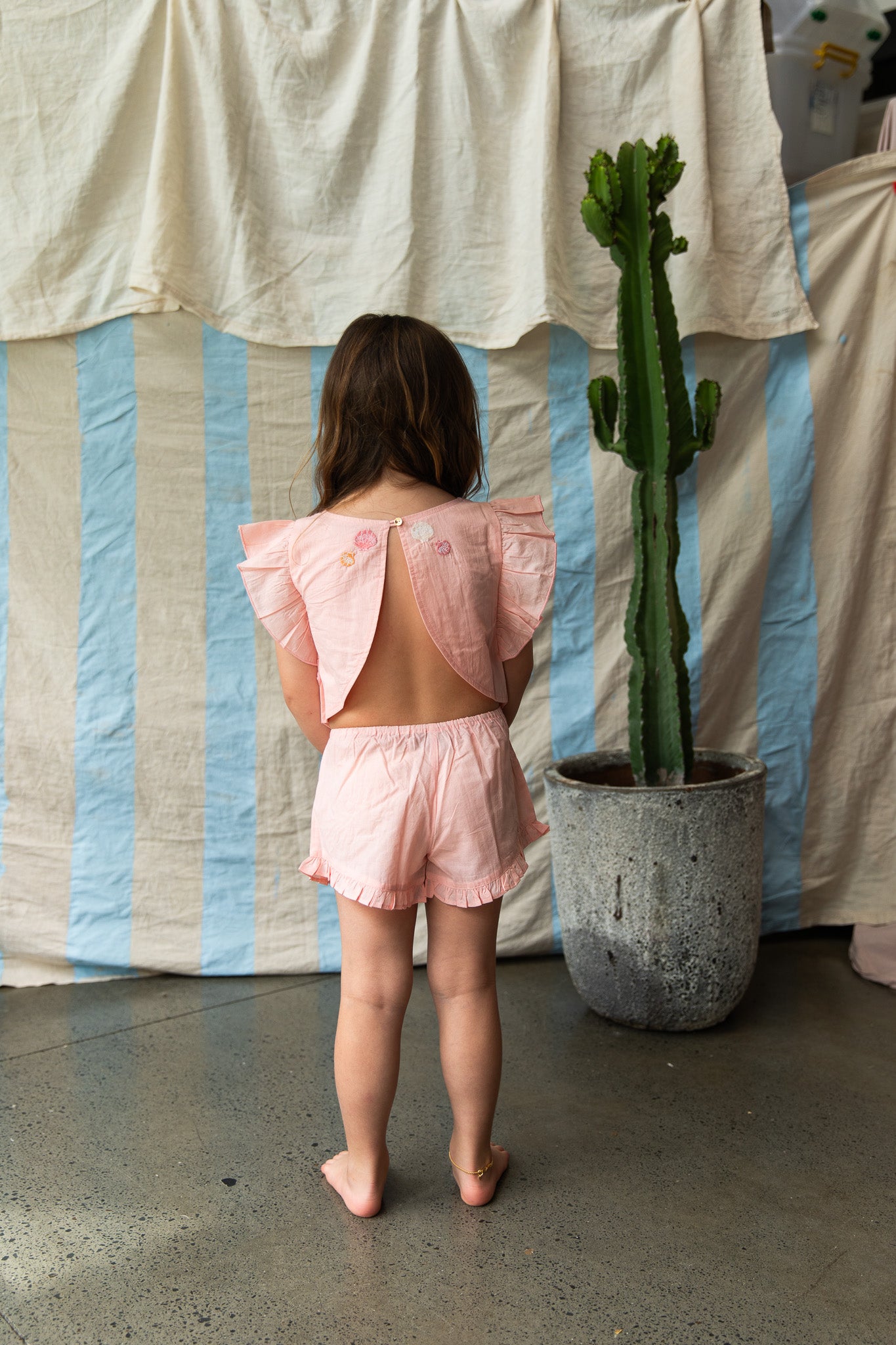 LUCIA TOP - PINK CORAL