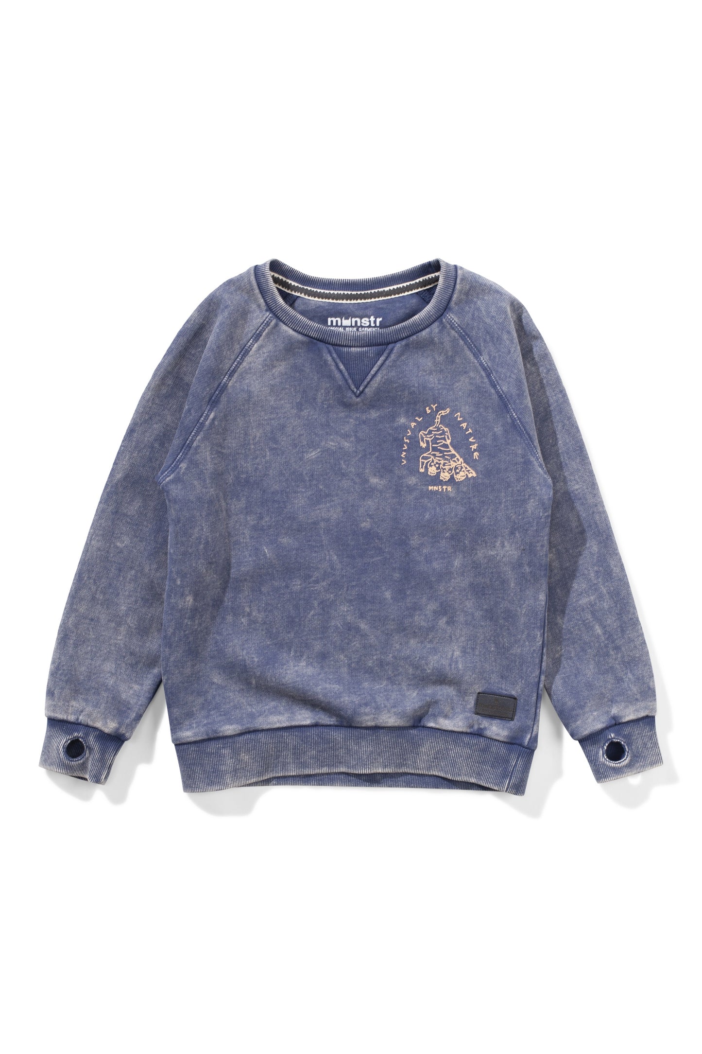 UNUSUAL CREW - MINERAL DARK DENIM