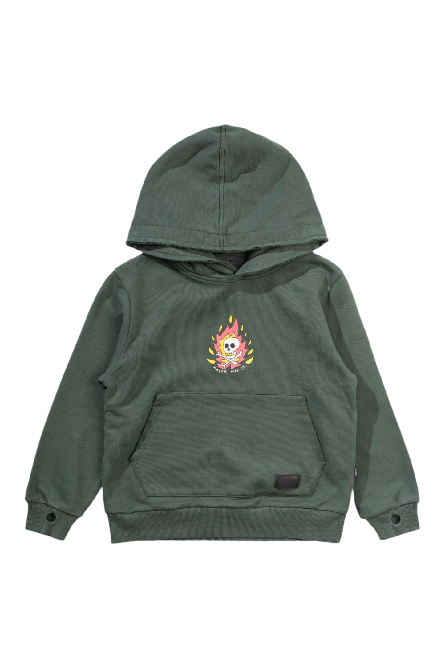 CHASE ME HOODY - OCEAN GREEN