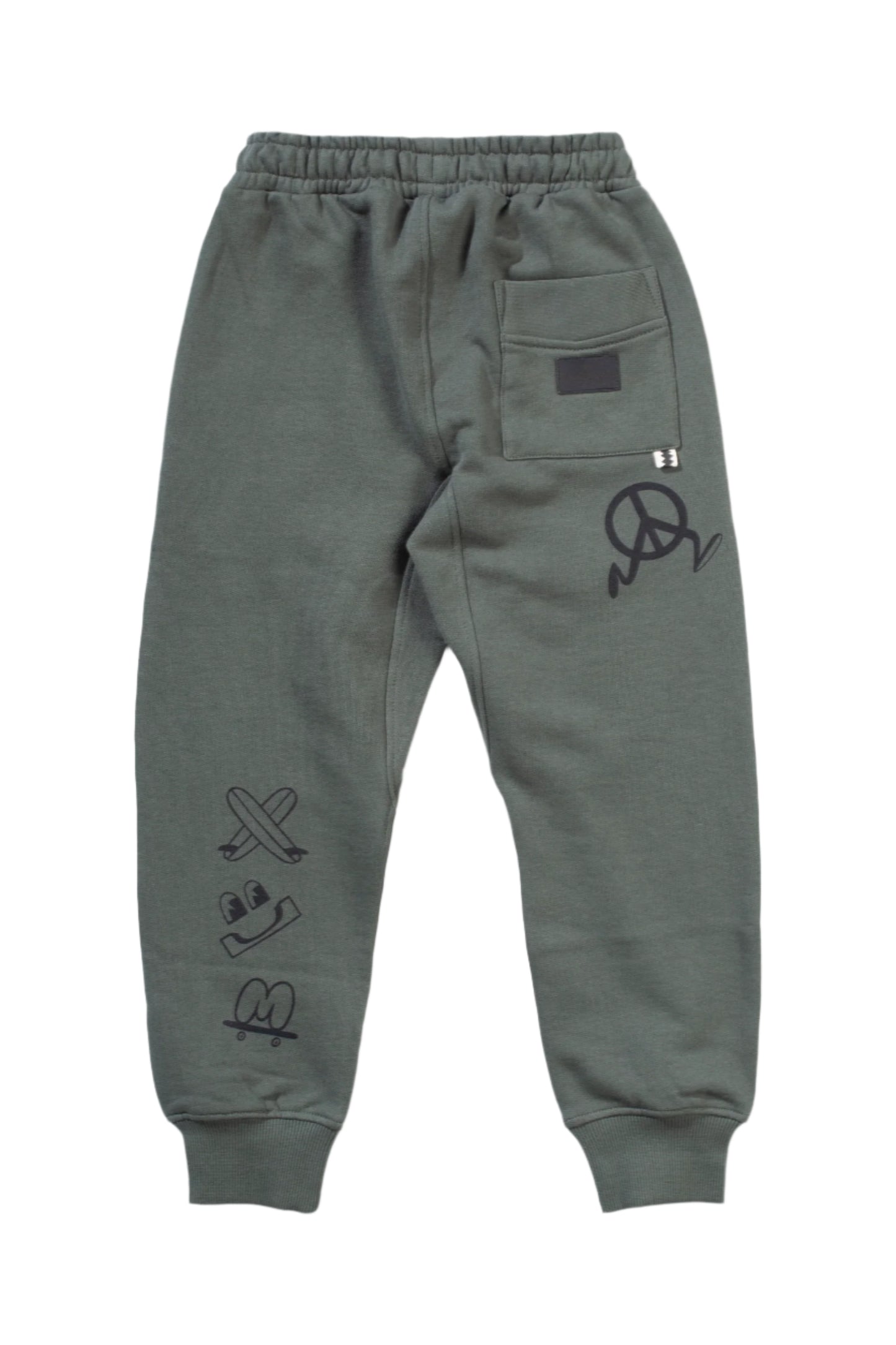 LESSGO TRACK PANT - OCEAN GREEN