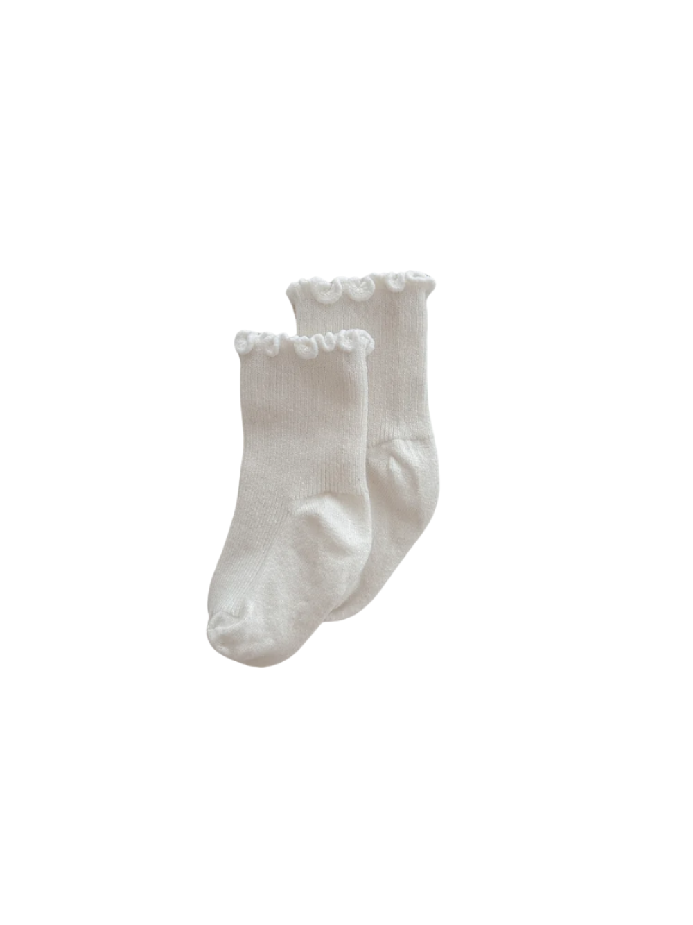 LACE SOCKS - MILK | BY ZIGGY LOU