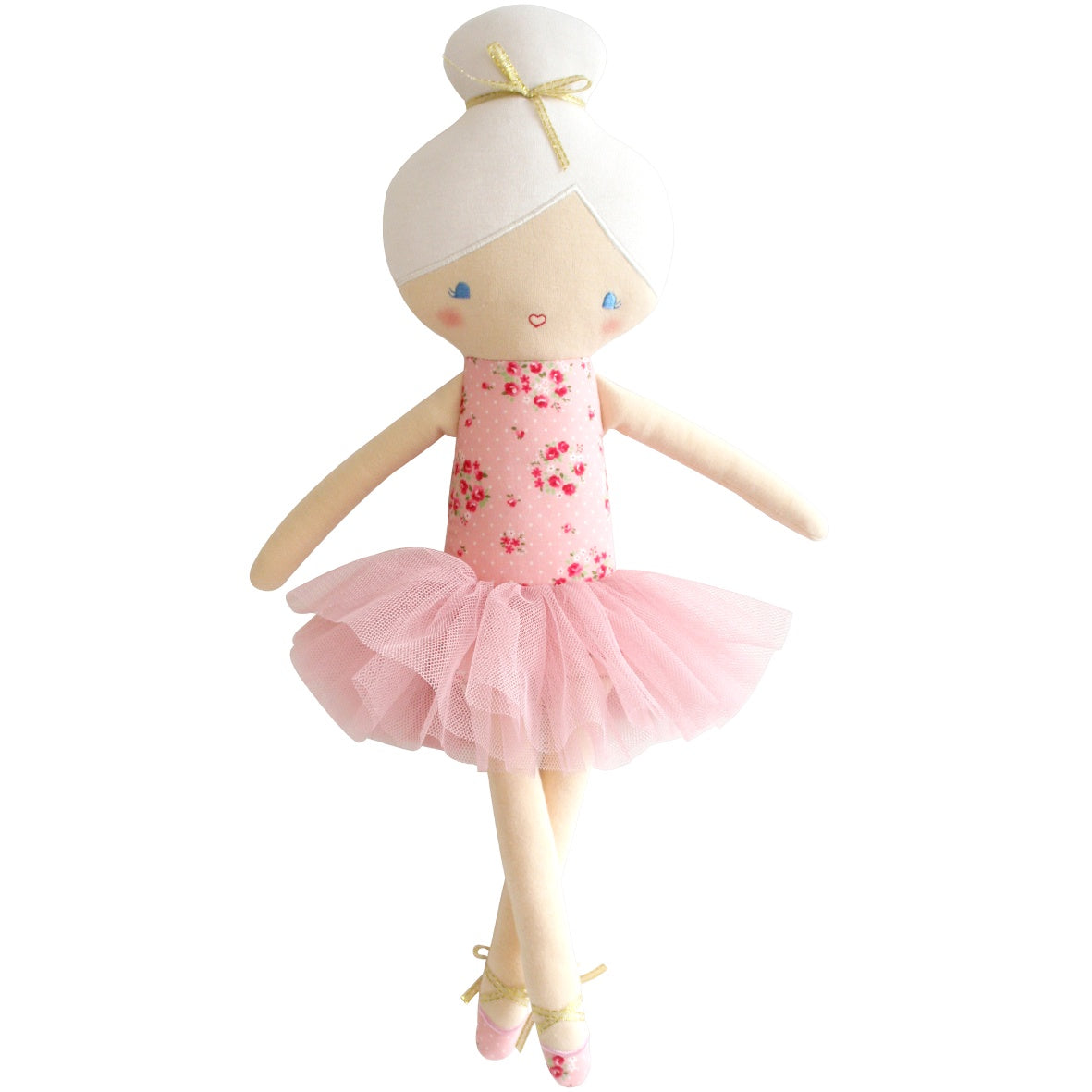 BETTY BALLERINA 43CM DOLL - PINK FLORAL