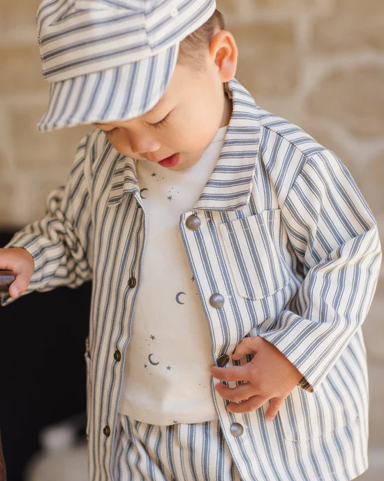 UTILITY JACKET - OCEAN STRIPE