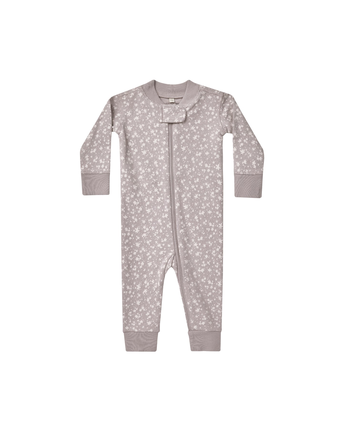 ZIP LONG SLEEVE SLEEPER||SCATTER- LAVENDER | SCATTER