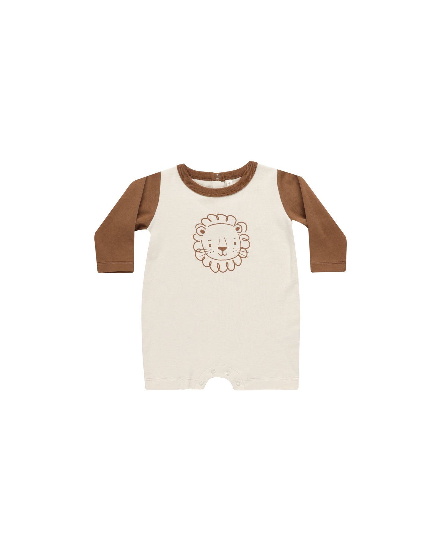 LONG SLEEVE ROMPER - LIONS