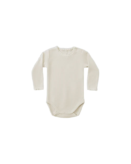 WAFFLE BODYSUIT - NATURAL