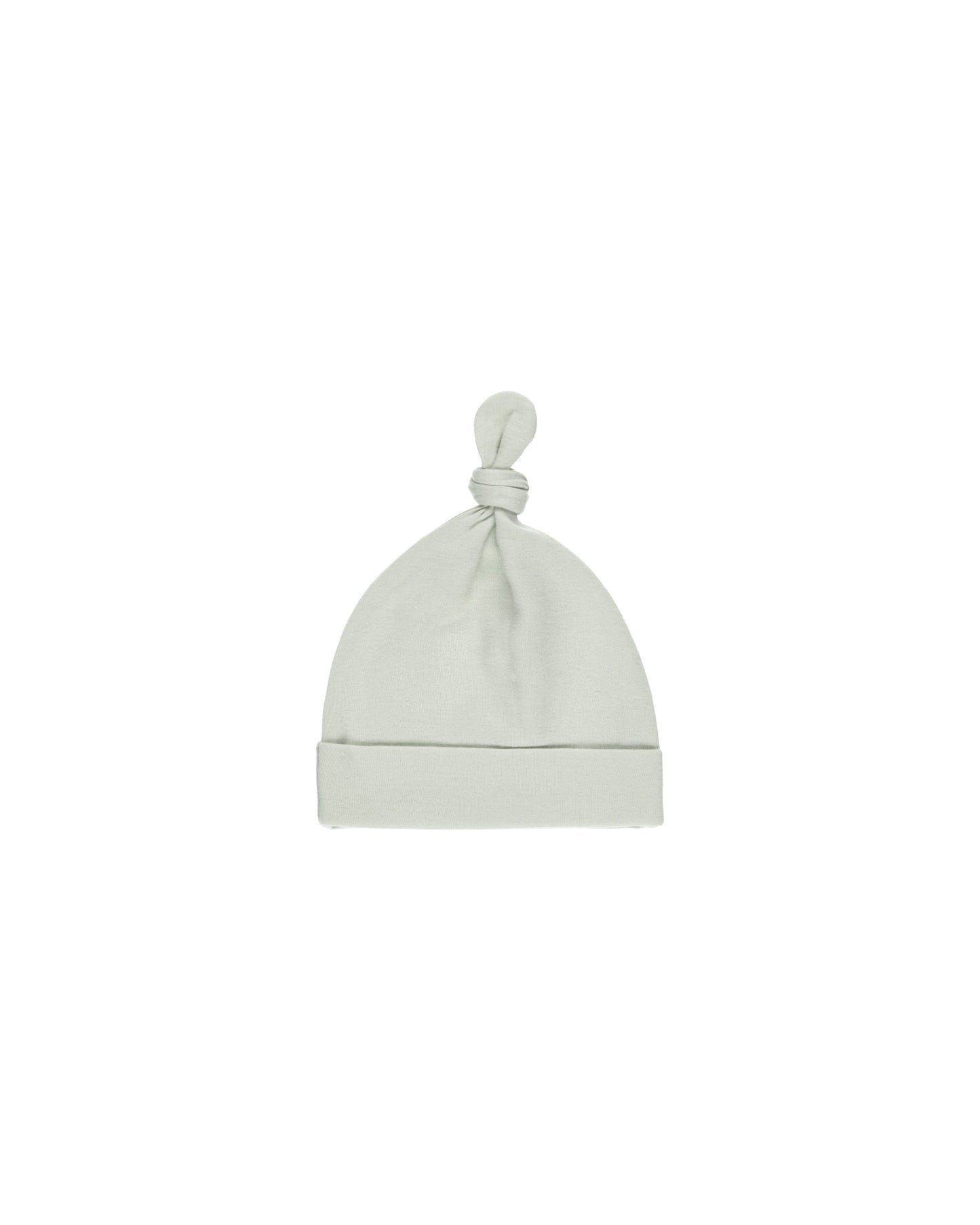 KNOTTED BABY HAT - MINT