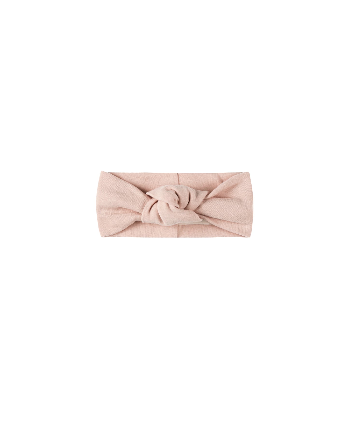 KNOTTED HEADBAND - ROSE