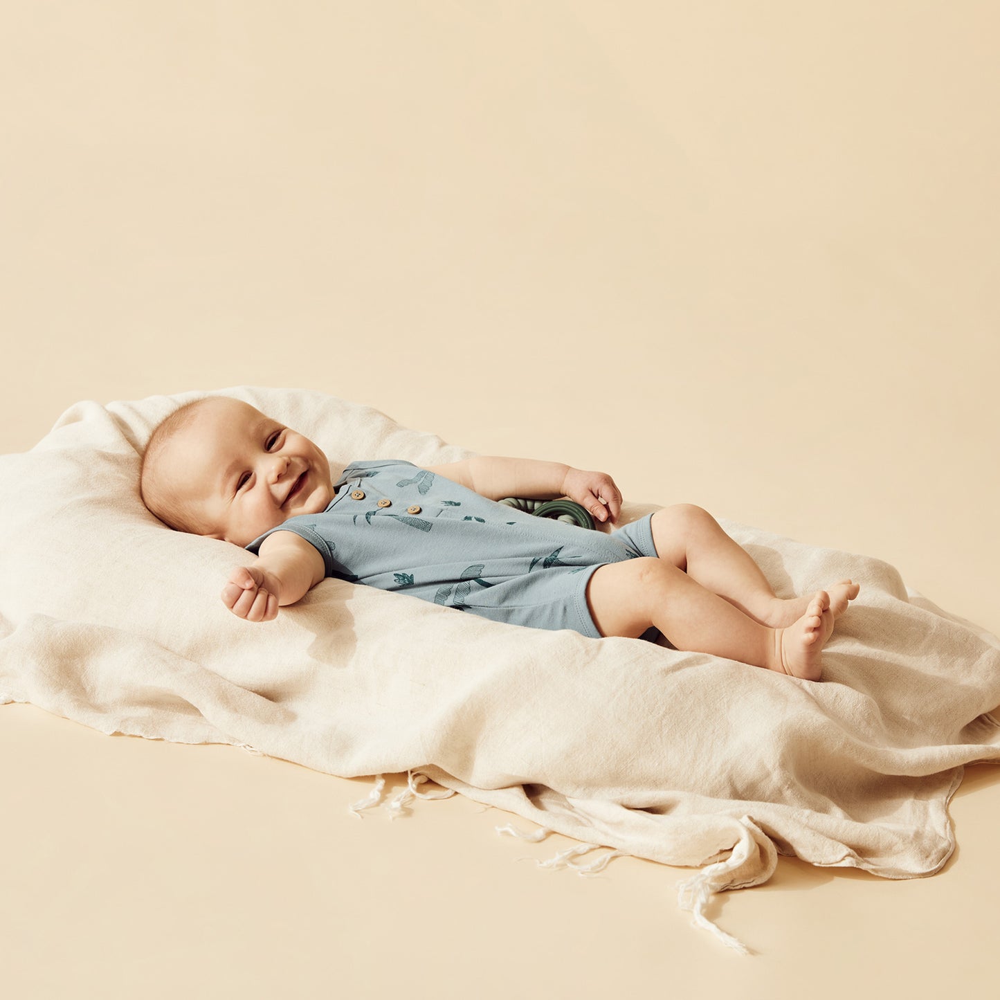 ORGANIC HENLEY GROWSUIT - PALM DAYS