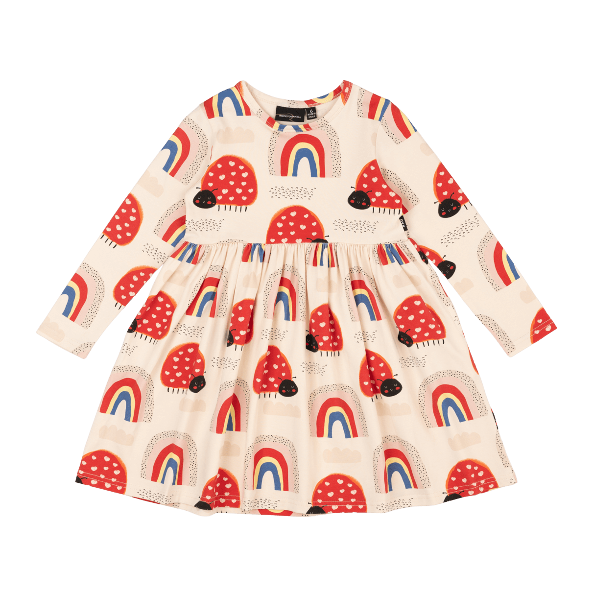 LOVE BUG RAINBOW DRESS