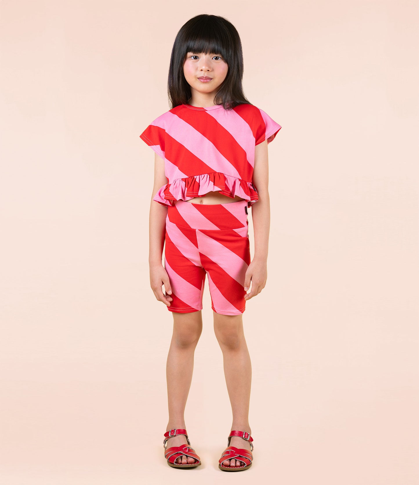 CANDY WRAP FRILL T-SHIRT