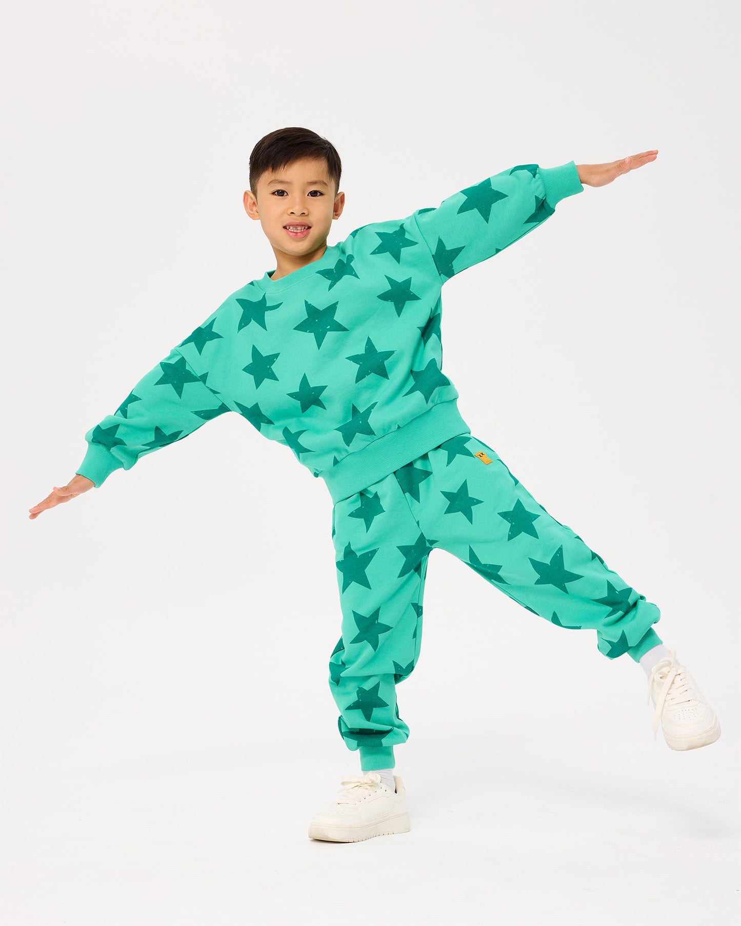 STAR TRACK PANTS - GREEN